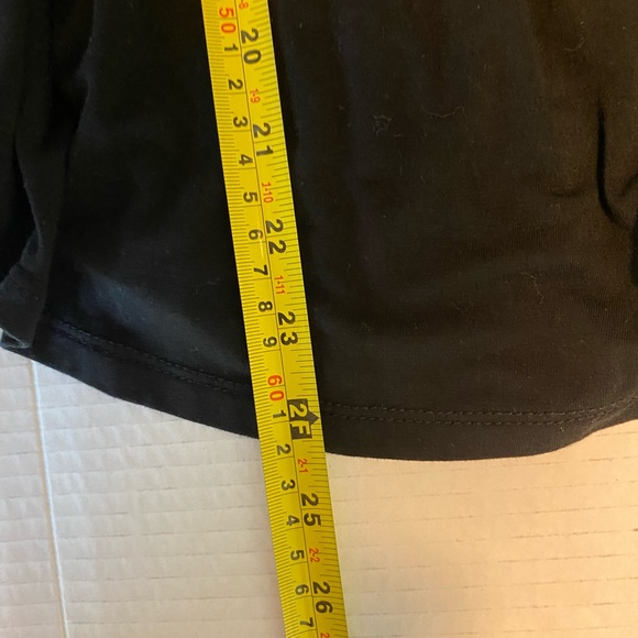 Merona medium black swing blouse women’s shirt top mesh casual date night - Picture 7 of 7